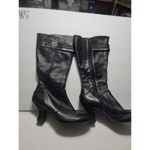 Clarks Indigo Boots Women Black Length Boot "Black" Size 8M